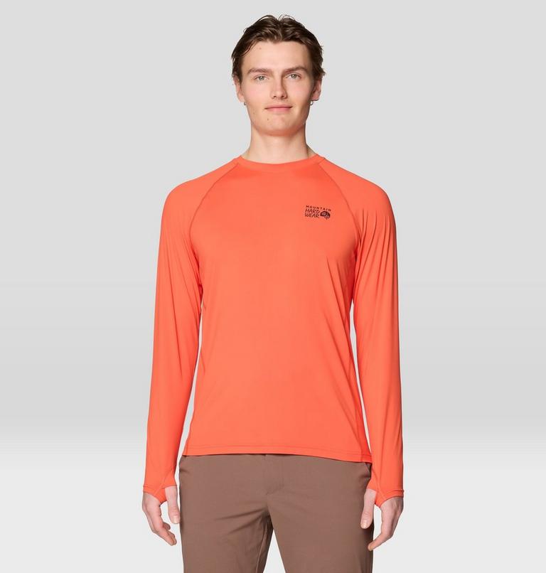 Men's Crater Lake Long Sleeve Crew, Color: Aspect, image 1