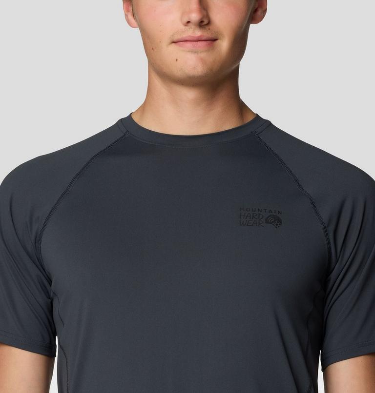 Men's Crater Lake Short Sleeve, Color: Dark Storm, image 5