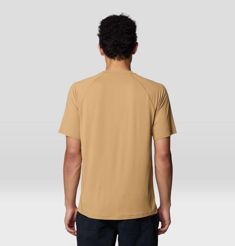 Men's Crater Lake Short Sleeve, Color: Buck, image 3