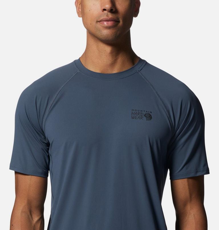 Men's Crater Lake Short Sleeve, Color: Blue Slate, image 4