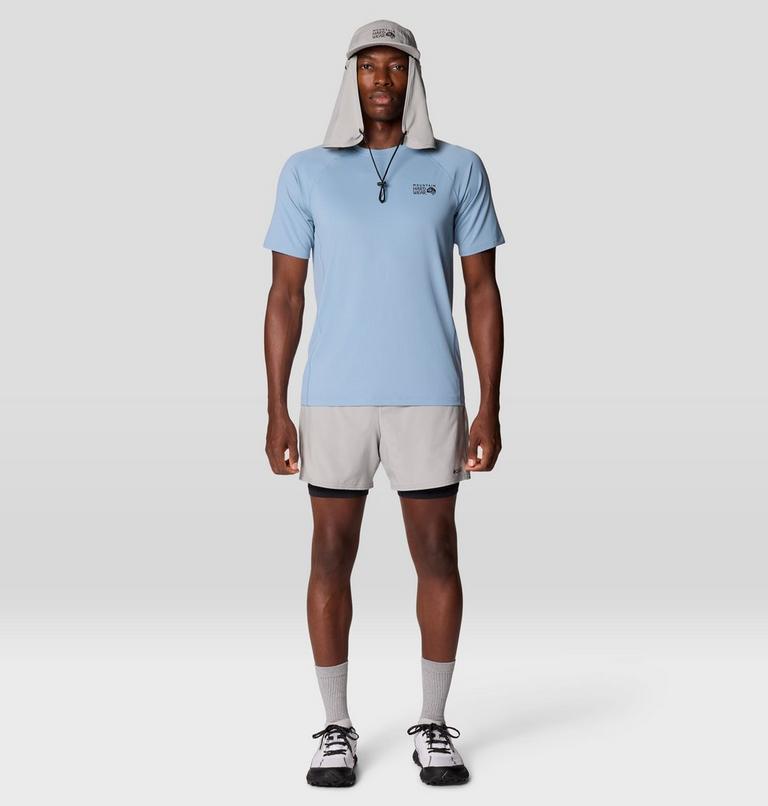 Men's Crater Lake Short Sleeve, Color: Element, image 2