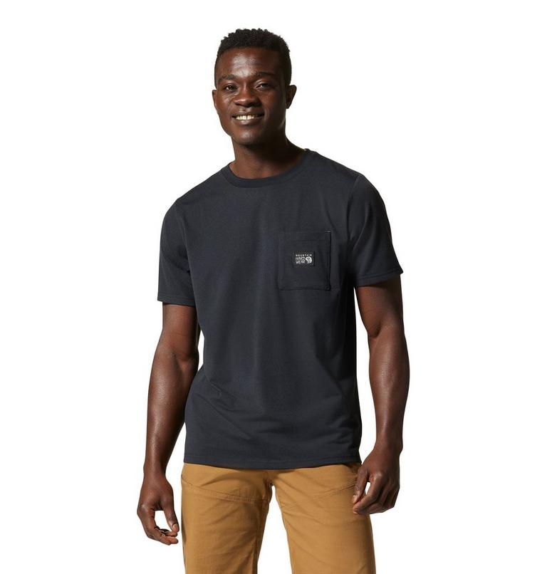 Men's Wander Pass Short Sleeve, Color: Black, image 1
