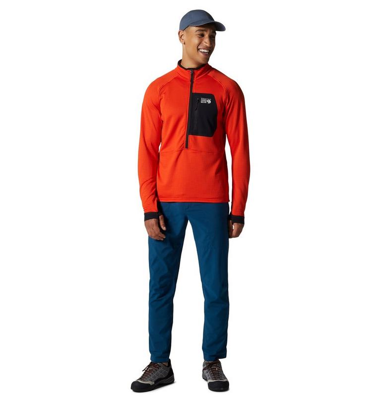Men's Trail Sender Pant, Color: Dark Caspian, image 6