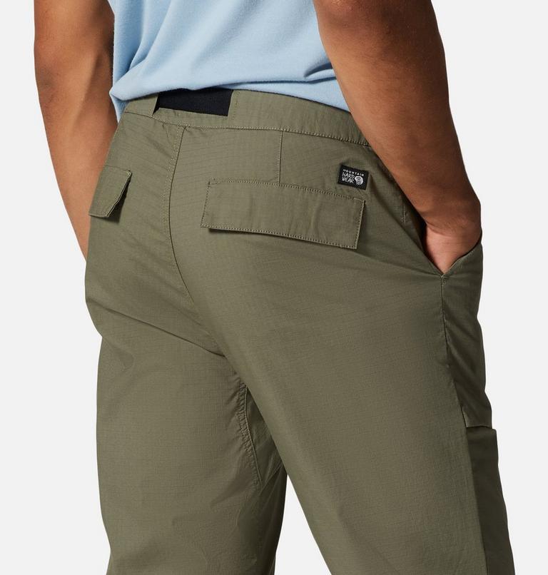 Men's J Tree Belted Pant, Color: Stone Green, image 5