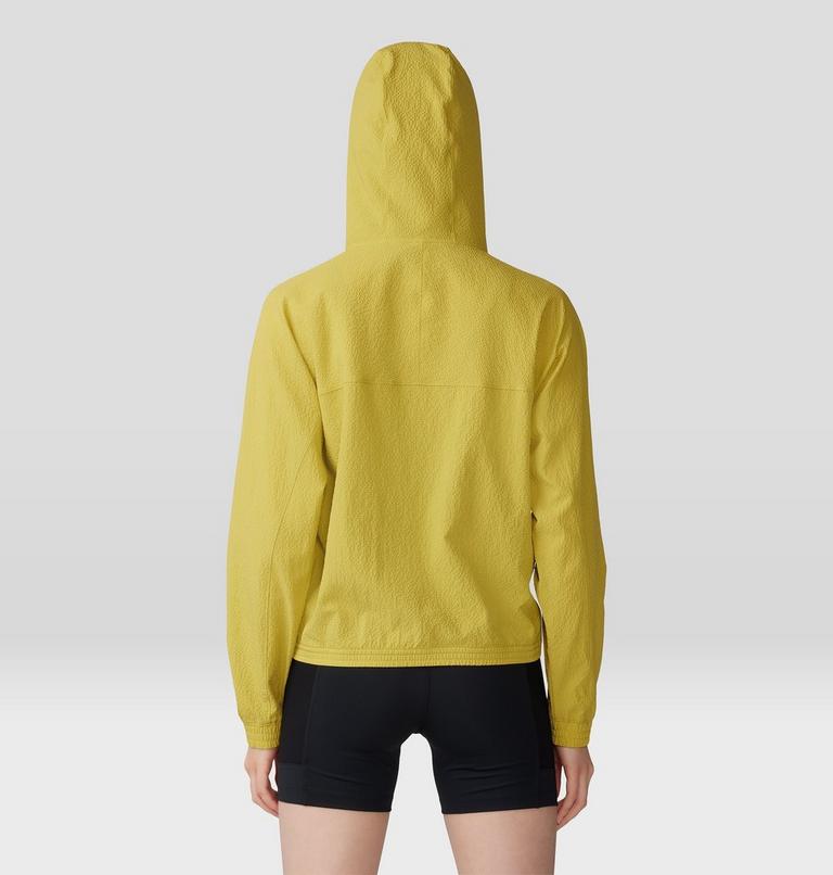 Women's Sunshadow Full Zip, Color: Bright Olive, image 2