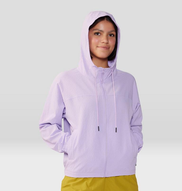 Women's Sunshadow Full Zip, Color: Wisteria, image 6