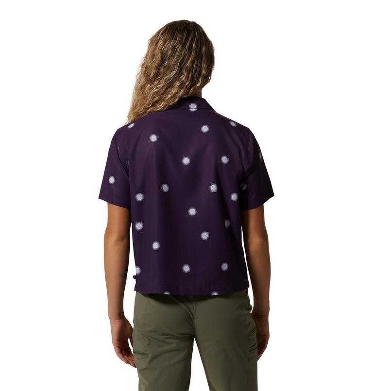 Chemise à manches courtes Shade Lite Femme, Color: Night Iris Sun Dot Print, image 2