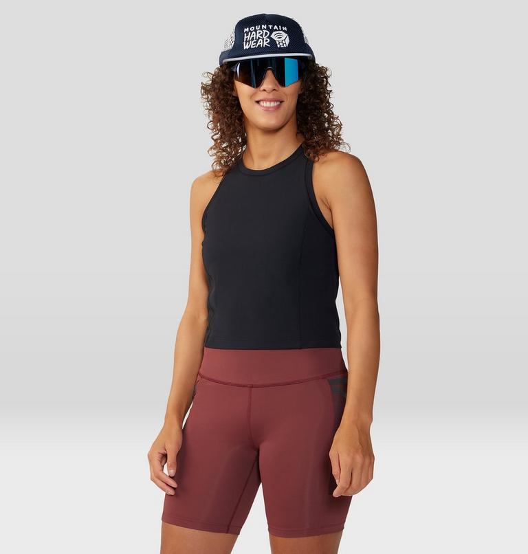 Women's Mountain Stretch Tanklette, Color: Black, image 6