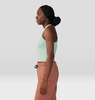Women's Mountain Stretch Tanklette, Color: Mineral Spring, image 15