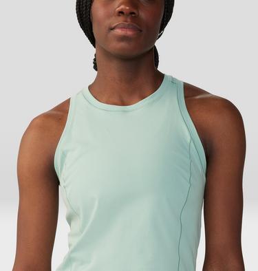 Women's Mountain Stretch Tanklette, Color: Mineral Spring, image 16