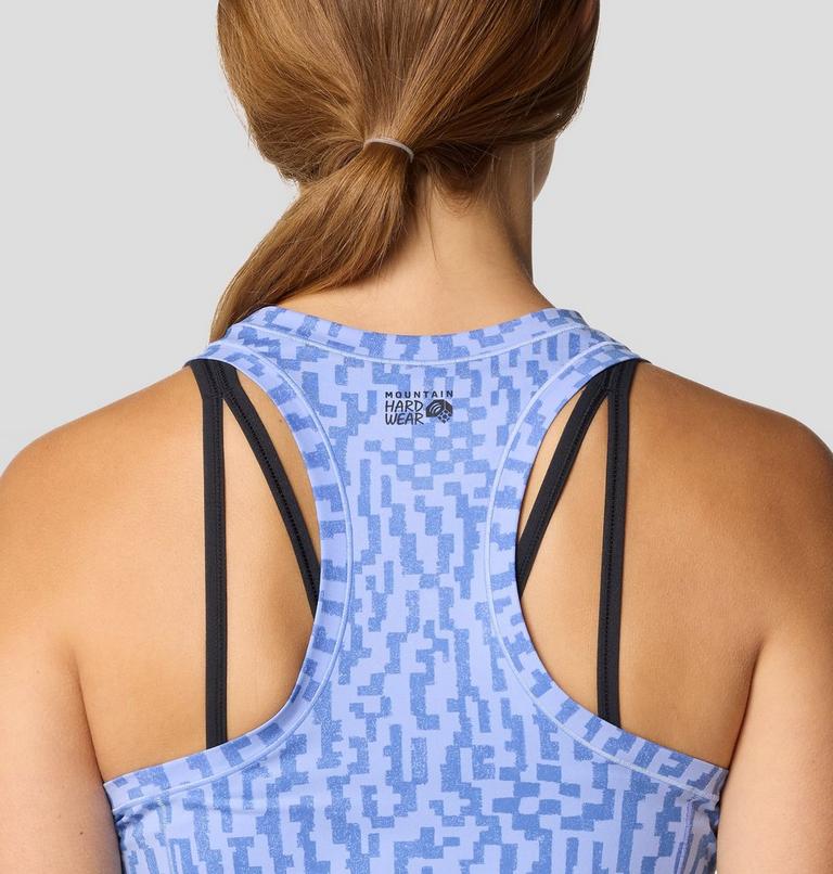 Women's Mountain Stretch Tanklette, Color: Light Illusion Digidaze Print, image 6