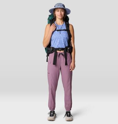 Women's Mountain Stretch Tanklette, Color: Light Illusion Digidaze Print, image 4