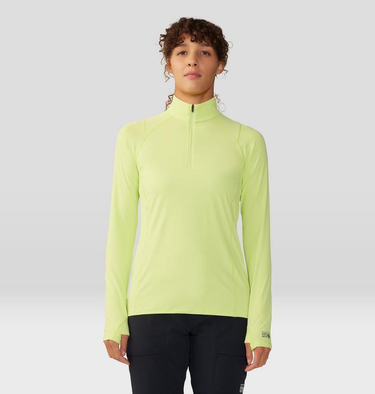 Women's Crater Lake 1/2 Zip, Color: Light Sun, image 6