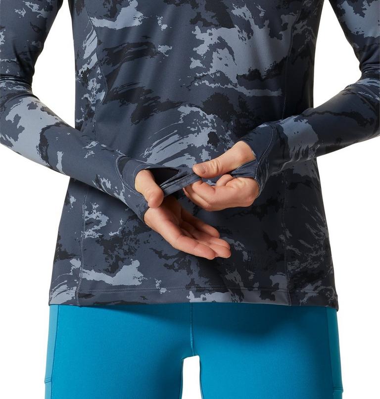 Crater Lake Half Zip | 417 | XS, Color: Blue Slate Crag Camo Print, image 5