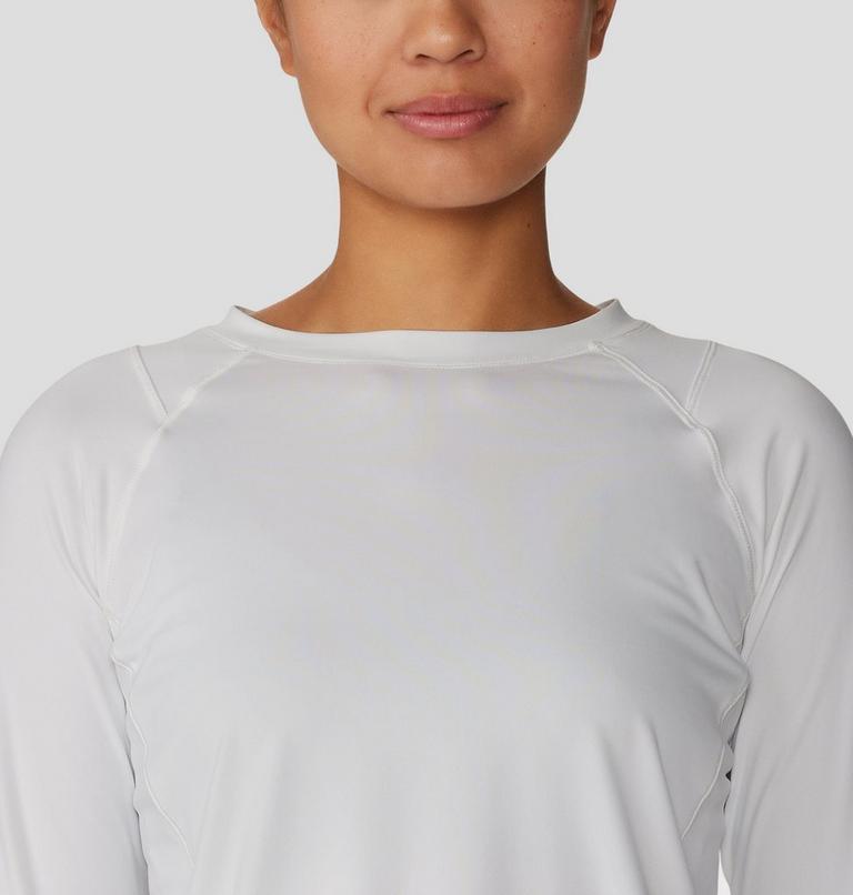 Women's Crater Lake Long Sleeve, Color: Fogbank, image 4