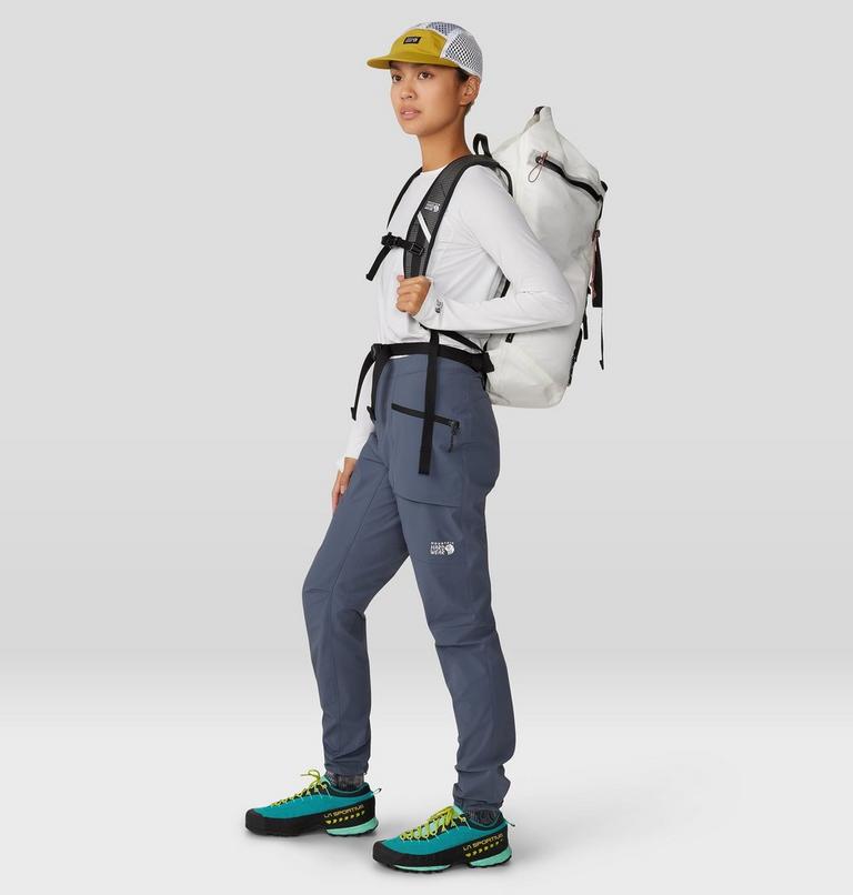 Women's Crater Lake Long Sleeve, Color: Fogbank, image 6