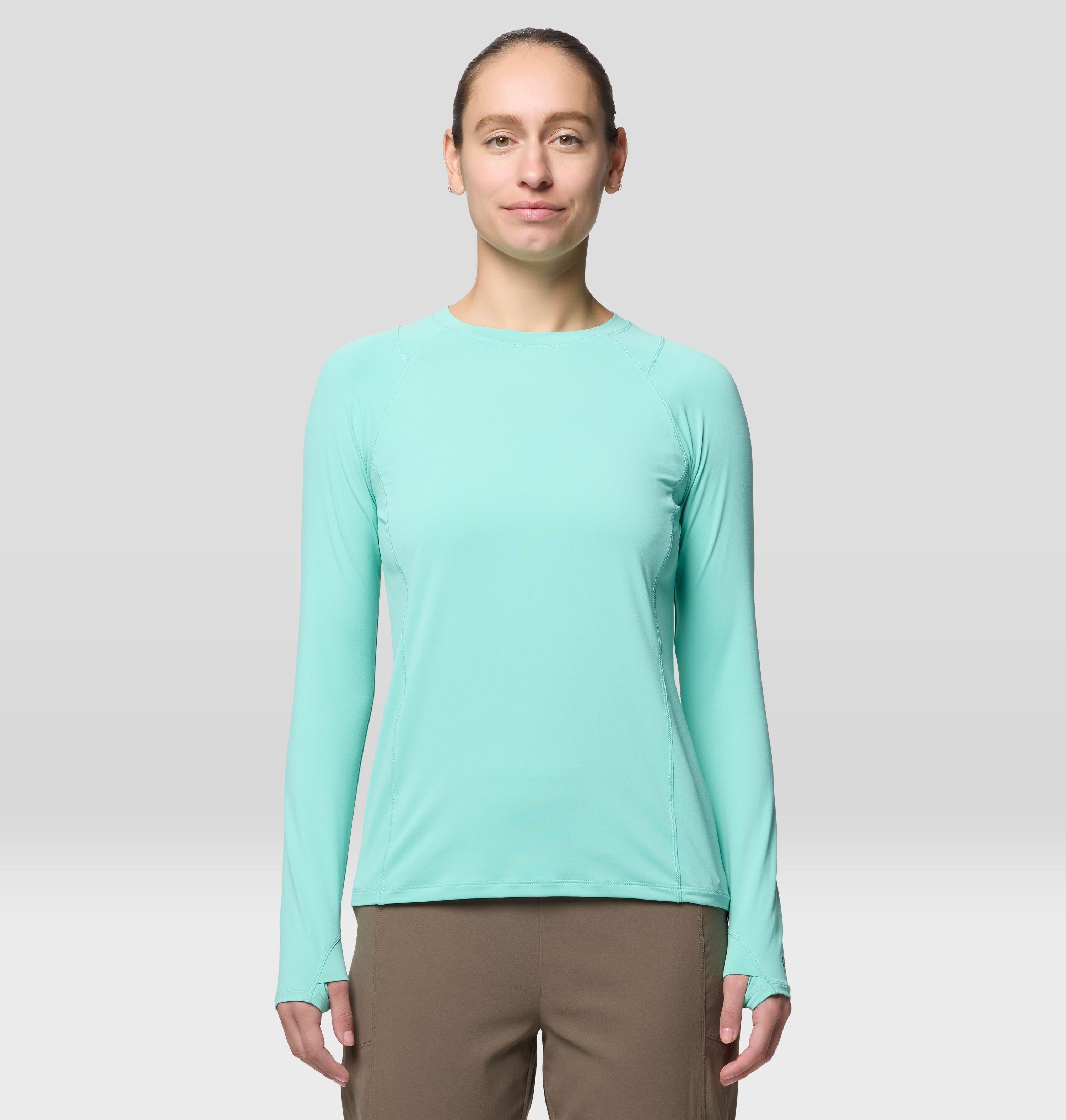 Mountain Hardwear Women's Crater Lake Long Sleeve - XS - Green