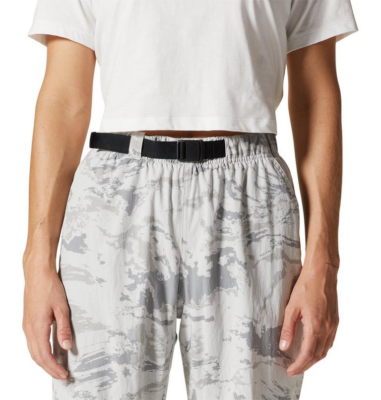 Women's Stryder Pant, Color: Grey Ice Crag Camo Print, image 4