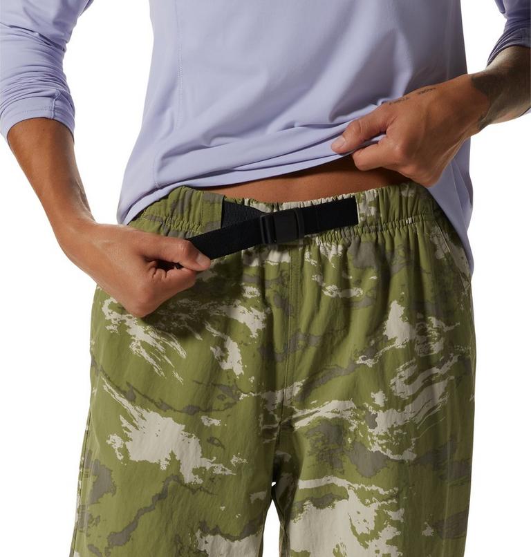 Women's Stryder Pant, Color: Light Cactus Crag Camo Print, image 4
