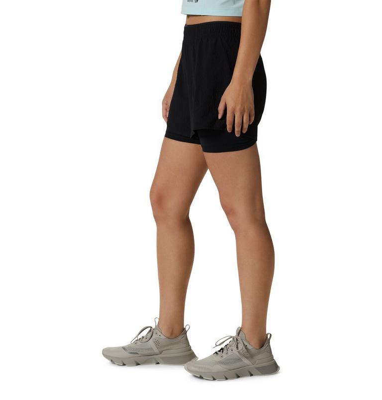Women's Sunshadow 2in1 Short, Color: Black, image 3
