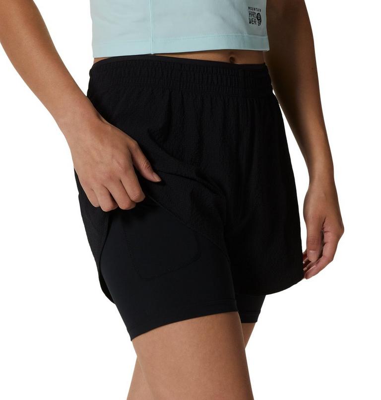 Women's Sunshadow 2in1 Short, Color: Black, image 6
