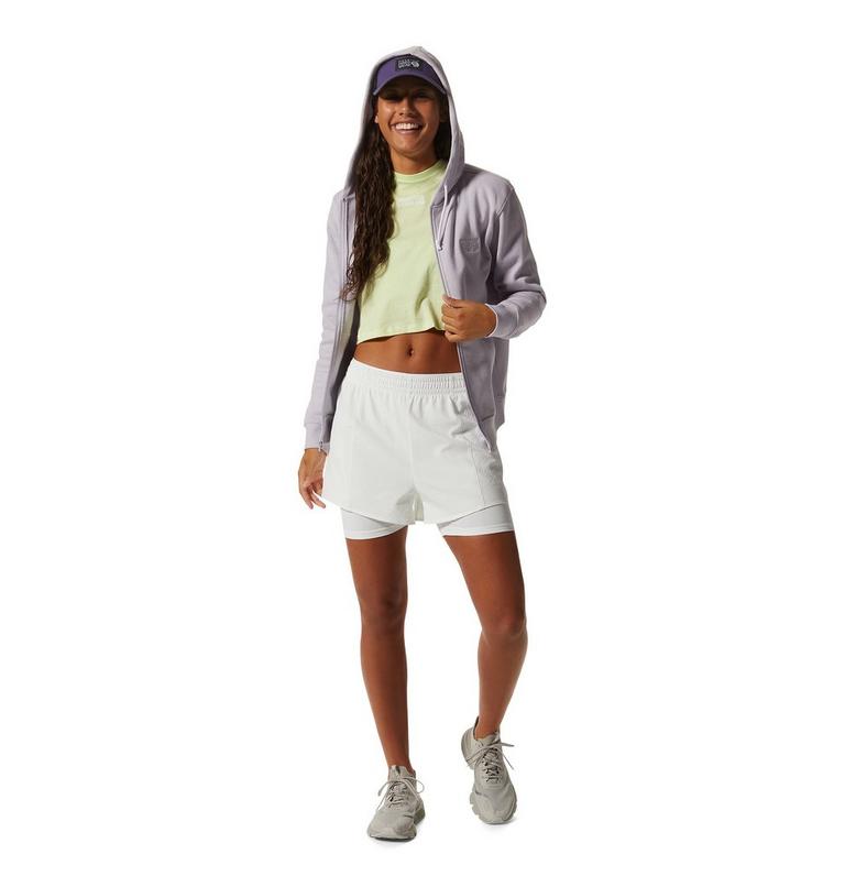 Women's Sunshadow 2in1 Short, Color: Fogbank, image 5