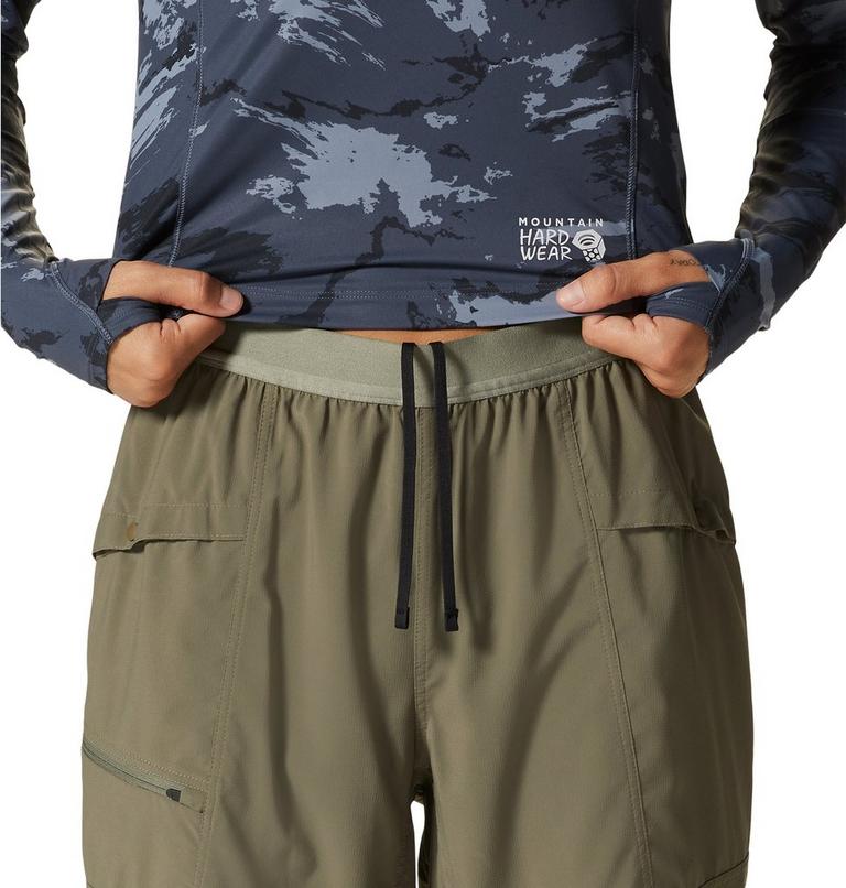Women's Trail Sender Pant, Color: Stone Green, image 4