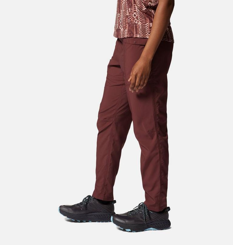 Women's Trail Sender Pant, Color: Washed Raisin, image 3