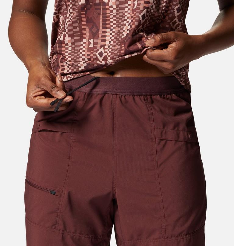 Women's Trail Sender Pant, Color: Washed Raisin, image 4