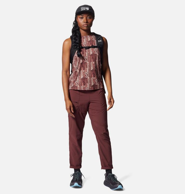 Women's Trail Sender Pant, Color: Washed Raisin, image 7