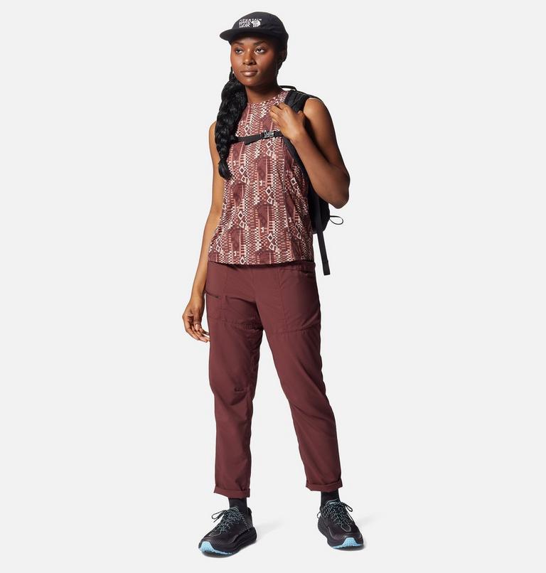 Women's Trail Sender Pant, Color: Washed Raisin, image 8
