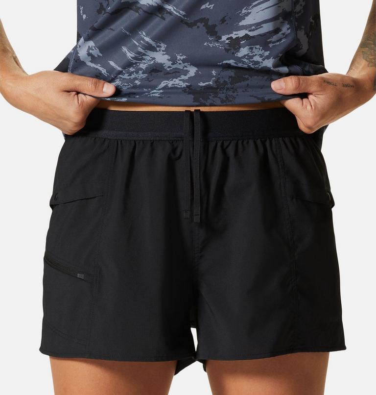 Women's Trail Sender Short, Color: Black, image 4