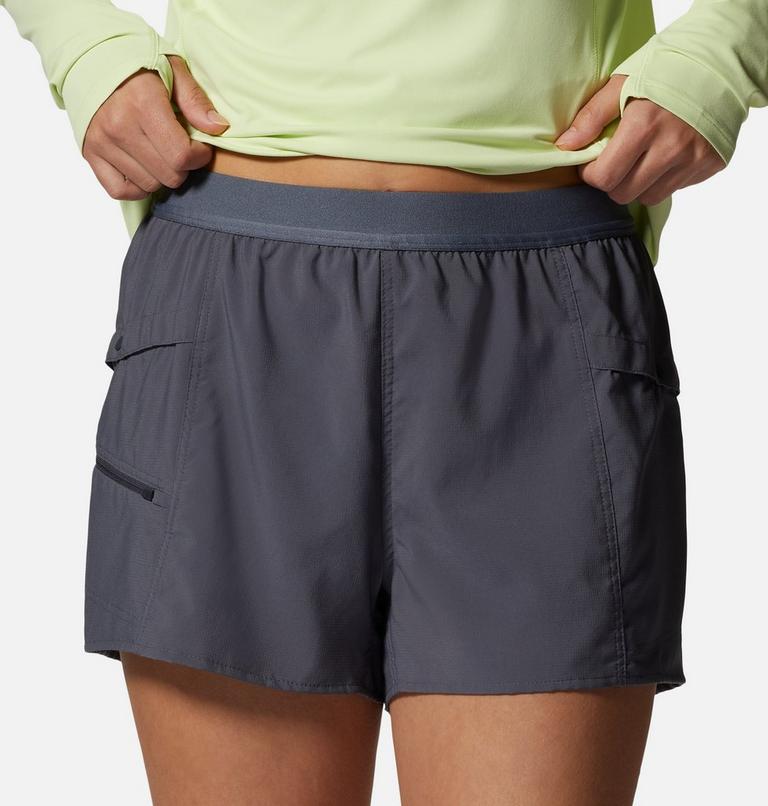 Women's Trail Sender Short, Color: Iron Grey, image 4