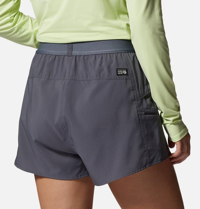 Women's Trail Sender Short, Color: Iron Grey, image 5