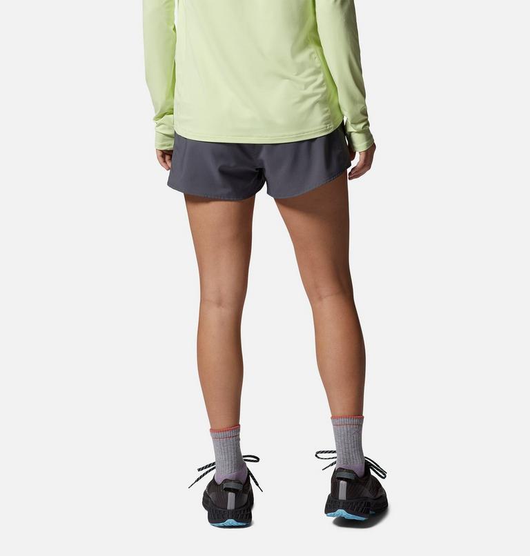 Women's Trail Sender Short, Color: Iron Grey, image 2