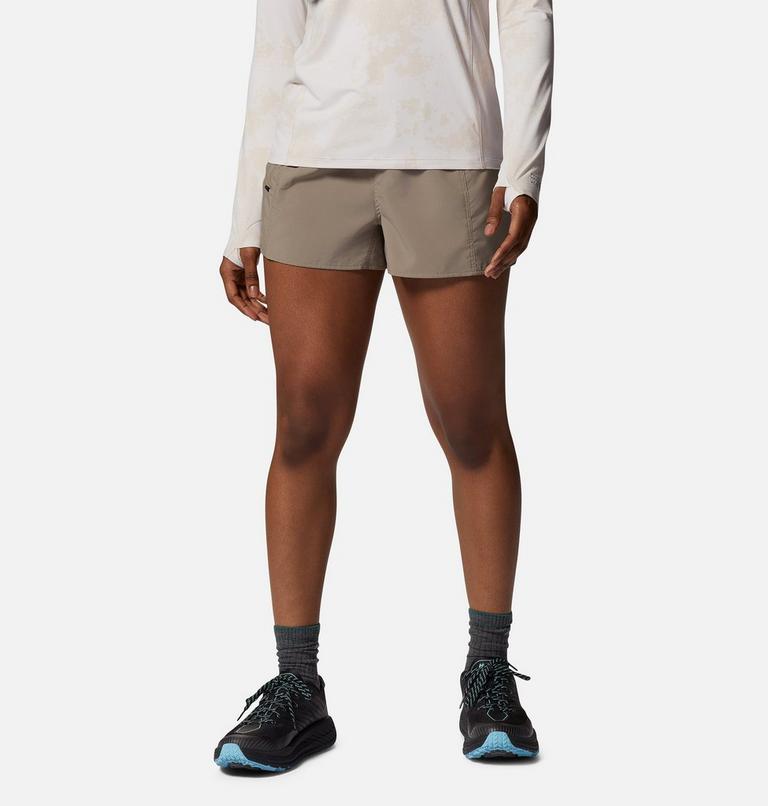 Women's Trail Sender Short, Color: Khaki, image 1