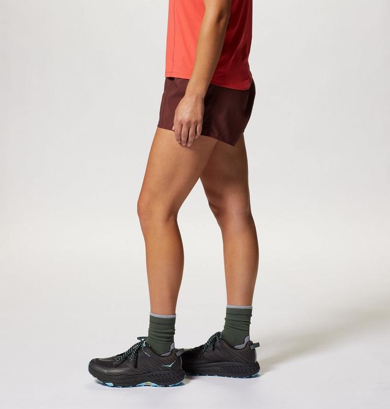 Women's Trail Sender Short, Color: Washed Raisin, image 3