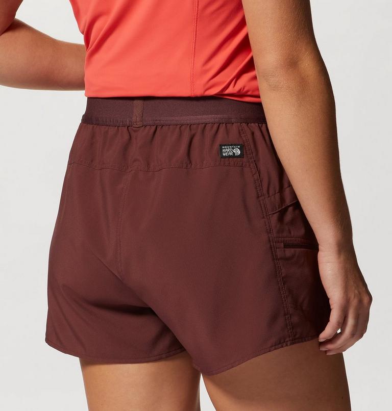 Women's Trail Sender Short, Color: Washed Raisin, image 5