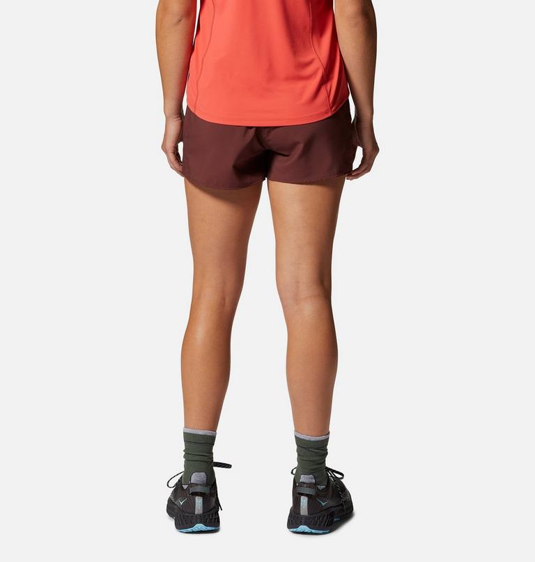 Women's Trail Sender Short, Color: Washed Raisin, image 2