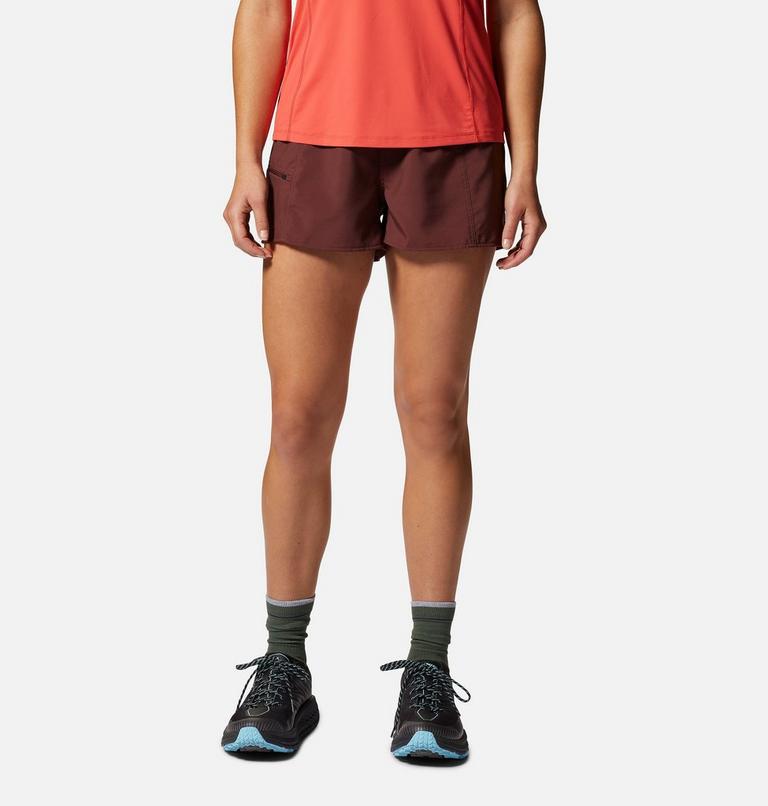 Women's Trail Sender Short, Color: Washed Raisin, image 1