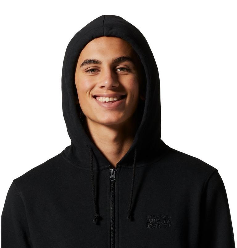 Men's MHW Logo Full Zip, Color: Black, image 4