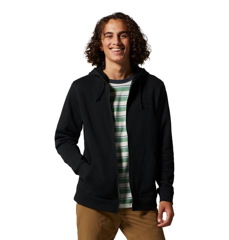 Men's MHW Logo Full Zip, Color: Black, image 5