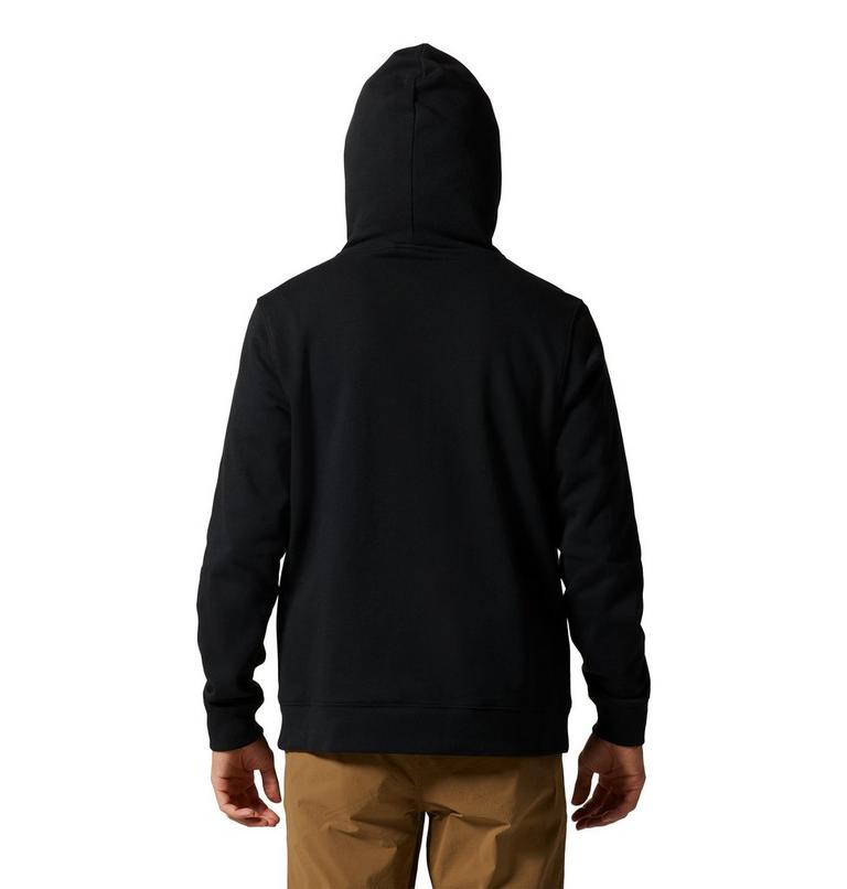 Men's MHW Logo Full Zip, Color: Black, image 2