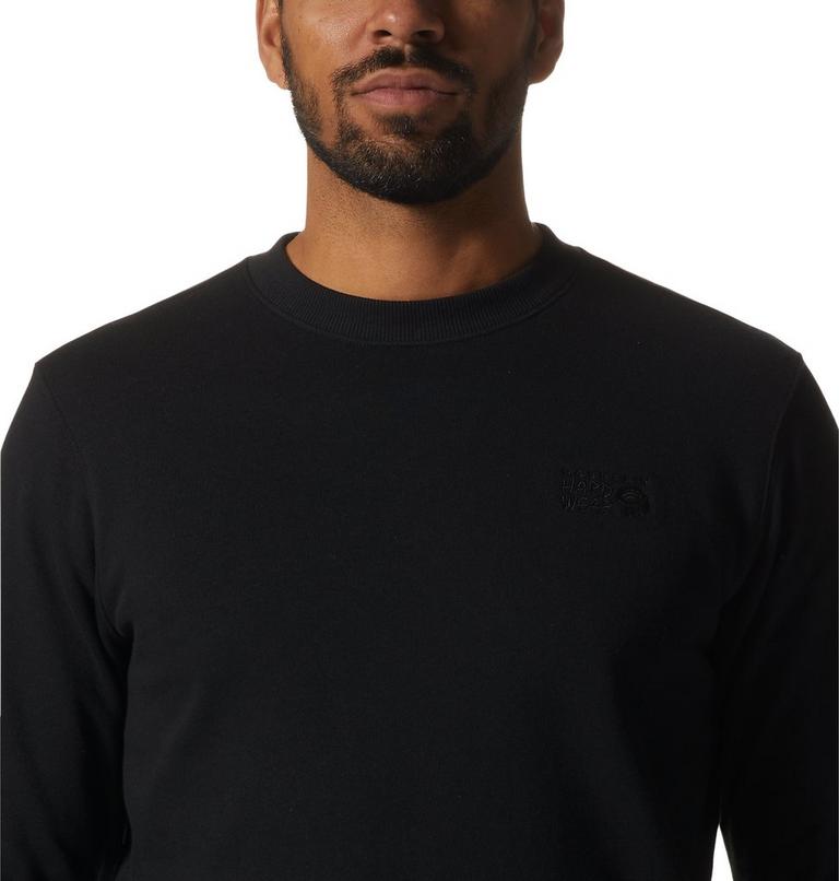 Chandail à col rond MHW Logo Homme, Color: Black, image 4