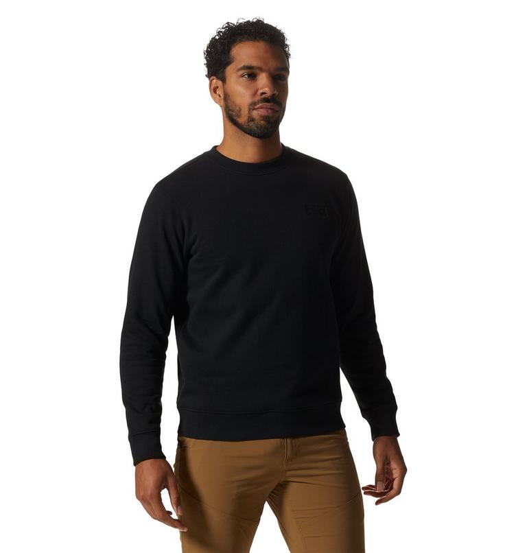 Chandail à col rond MHW Logo Homme, Color: Black, image 5