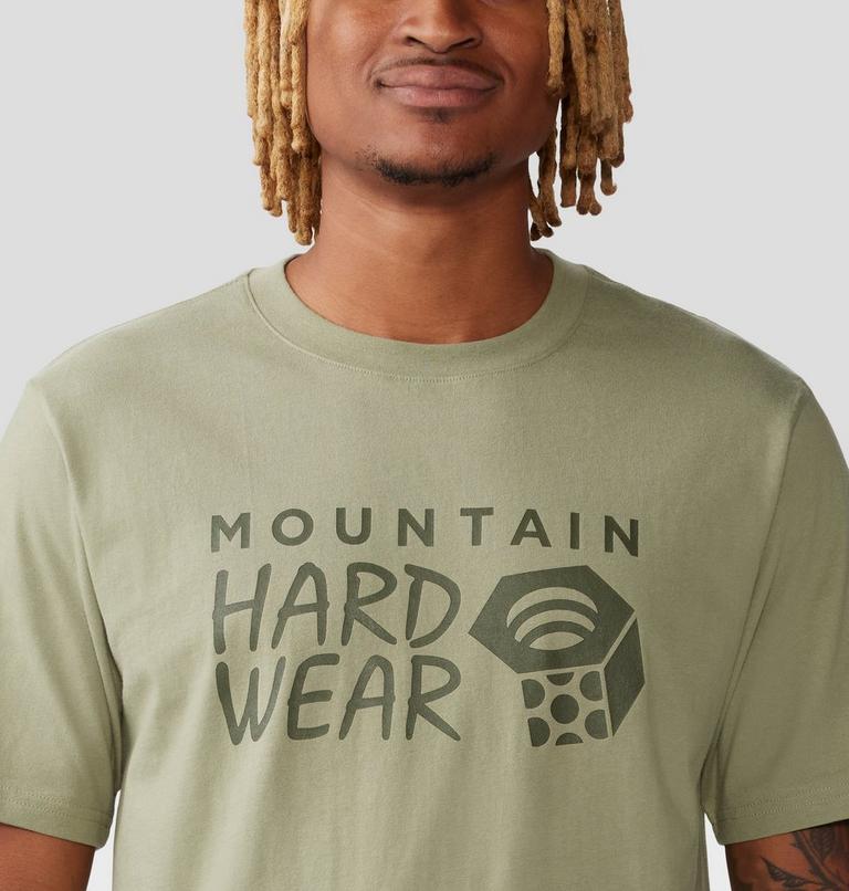 T-shirt à manches courtes MHW Logo Homme, Color: Mantis Green, image 4