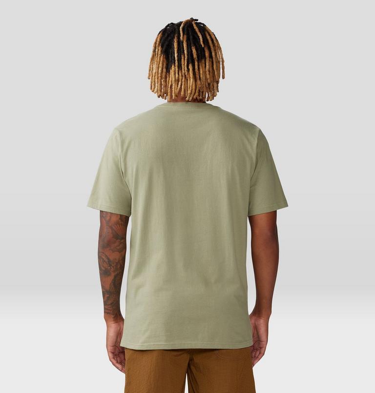 T-shirt à manches courtes MHW Logo Homme, Color: Mantis Green, image 2