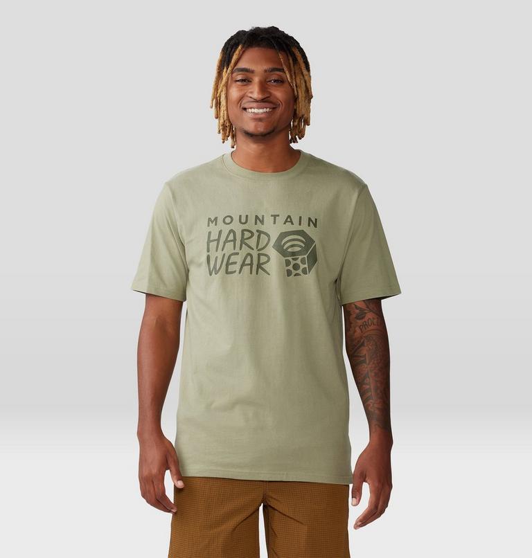 T-shirt à manches courtes MHW Logo Homme, Color: Mantis Green, image 1