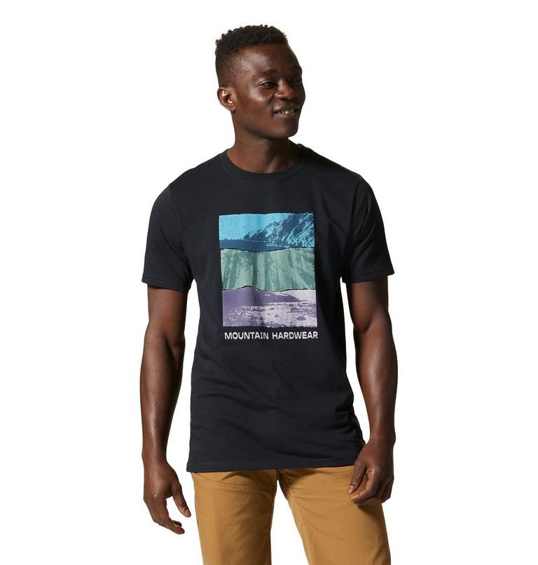 MHW Topography Short Sleeve Homme, Color: Black, image 5