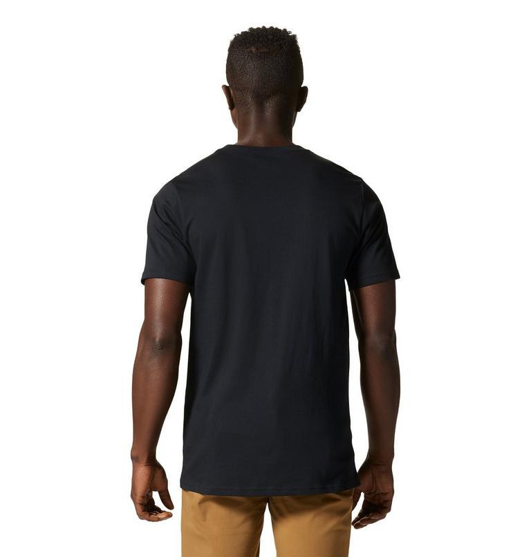 MHW Topography Short Sleeve Homme, Color: Black, image 2